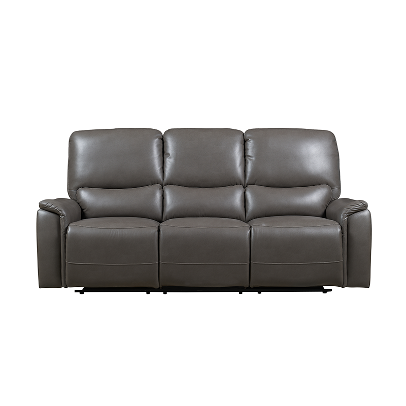Set sofa sandaran kuasa kulit faks reka bentuk modular