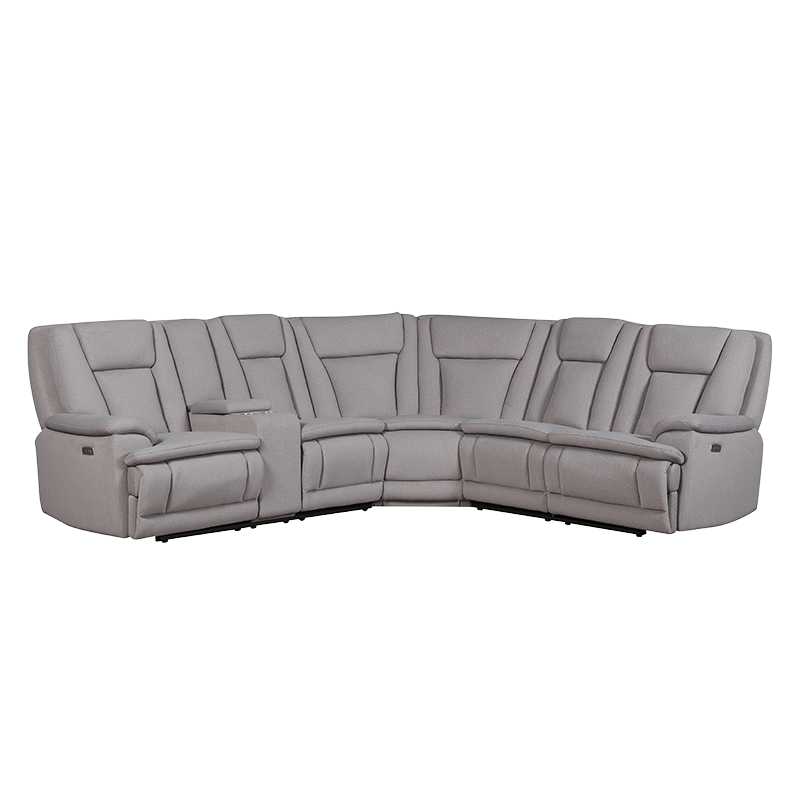 Sofa keratan sandar berkuasa 104'', sofa sandaran ruang tamu modular 