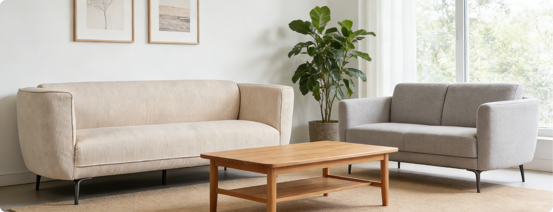 Love Seat dan Sofa