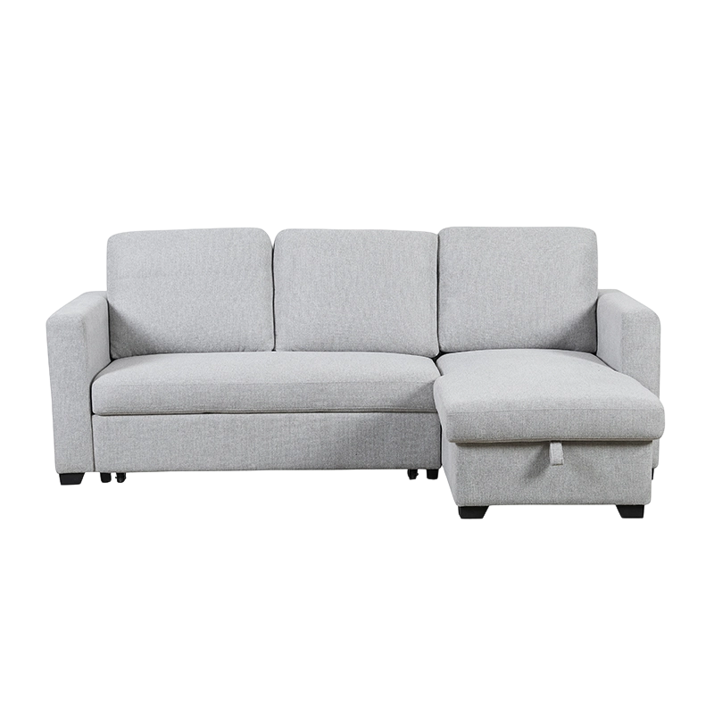 Katil Sofa Tidur Keratan Boleh Balik dengan Kerusi Penyimpanan